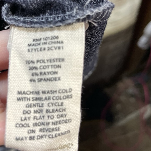 Soft Surroundings Brinley Top Women's Large Gray PullOver Pleated Cowl Neck - Picture 4 of 6